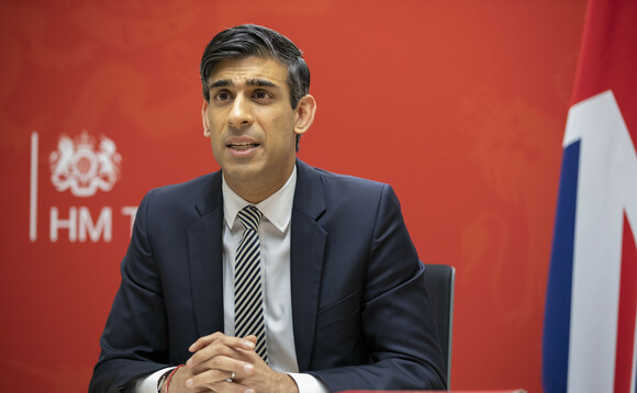 Rishi Sunak at a Bloomberg conference. | Credit: Treasury Rishi Sunak at a Bloomberg conference. | Credit: Treasury