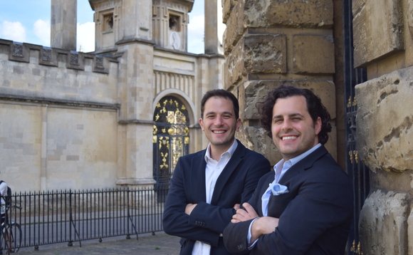 CFO Riccardo Gasparini and CEO Eduardo Chazan CFO Riccardo Gasparini and CEO Eduardo Chazan
