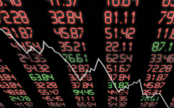 Markets in the red Markets in the red